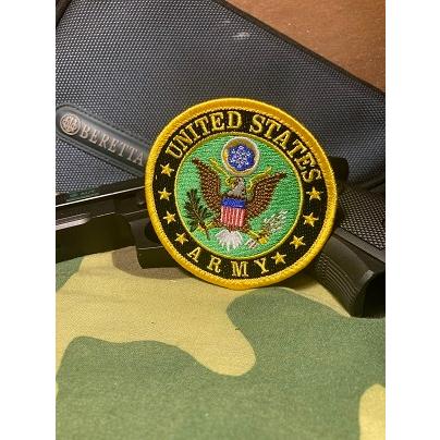 US. ARMY L ミリタリージャケット　M65 3rd ロゴ　刺繍　ワッペン 新品☆AIR FORCE☆フライトジャケットMA-1刺繍ワッペン 後ろ大幅