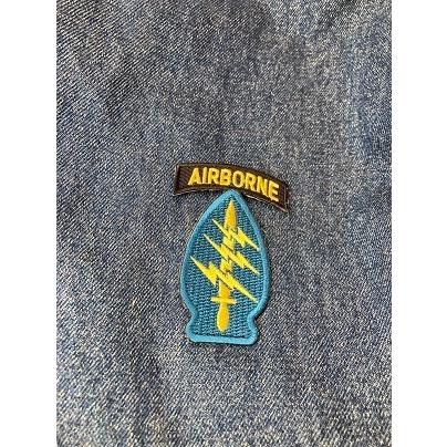 US ARMY エアボーン グリーンベレー 袖章 : Foursometoys - 通販