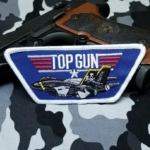 ミリタリー ワッペン パッチ U.S.NAVY TOP GUN トップガン 海軍航空隊