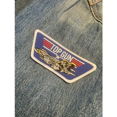 ミリタリー ワッペン パッチ U.S.NAVY TOP GUN トップガン 海軍航空隊