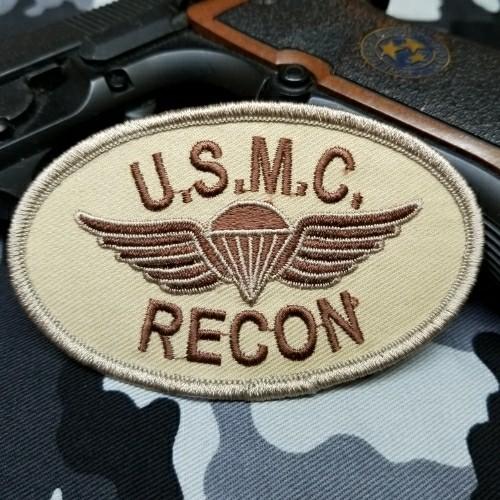 ミリタリー ワッペン パッチ U.S.Marines Recon マリーンズ リーコン