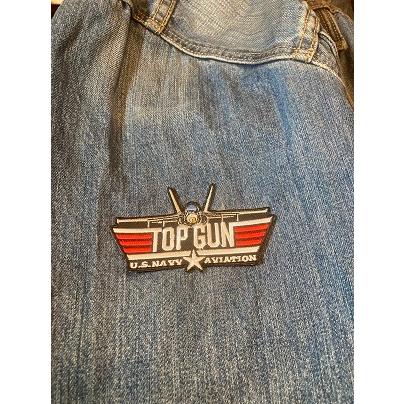 ミリタリー ワッペン パッチ U.S.NAVY TOP GUN トップガン 海軍航空隊