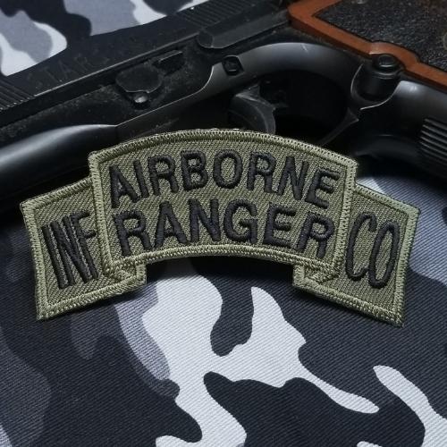 ミリタリー ワッペン パッチ U.S.Army Airborne RANGER アーミーエアー