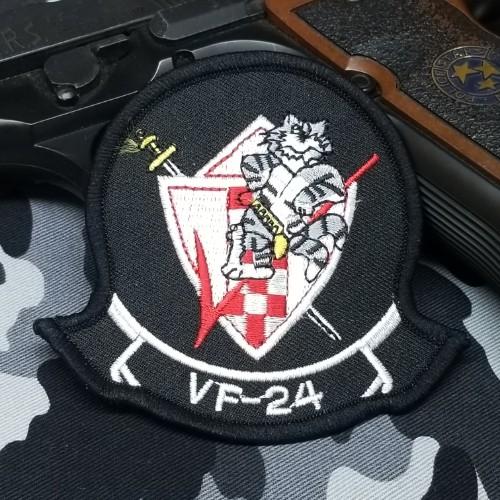 ミリタリー ワッペン パッチ U.S.Navy TOM CAT トムキャット VF-24 第
