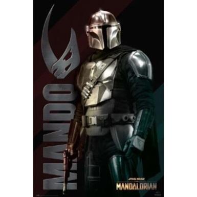 マンダロリアン Mandalorian スター・ウォーズ 輸入ポスター 61cm x