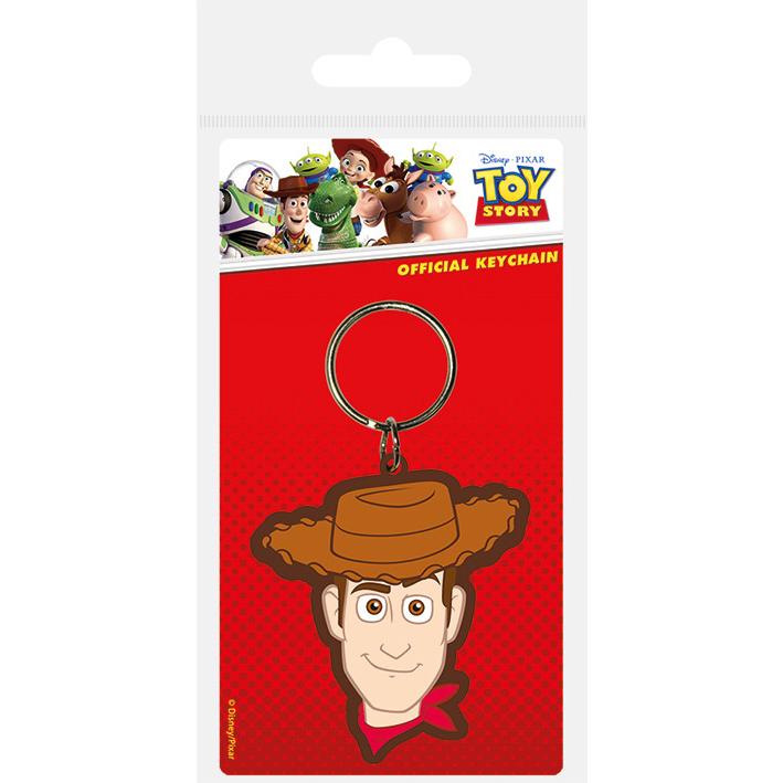 トイストーリー ウッディ ラバーキーホルダー PRK38397 : Foursometoys
