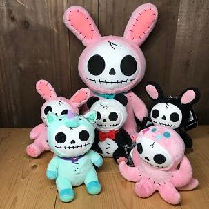 Furrybones ファーリーボーンズ ウサギ 手のひらサイズ Pink Bun-Bun