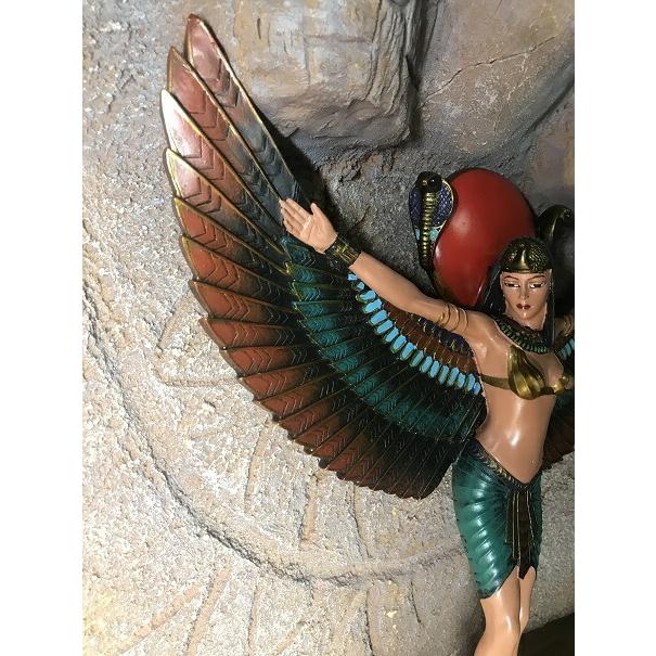 イシス神 壁掛け エジプト小物 雑貨 置物 フィギュア 古代エジプト