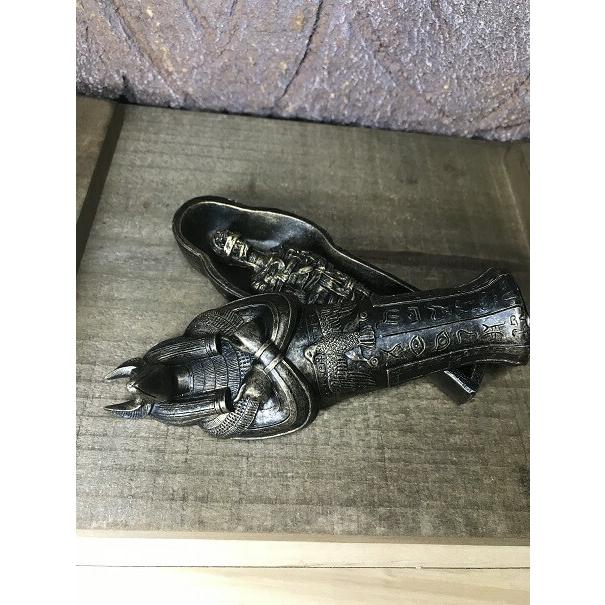 アヌビス 神 ANUBIS ミイラが収められて石棺【エジプシャン・置物