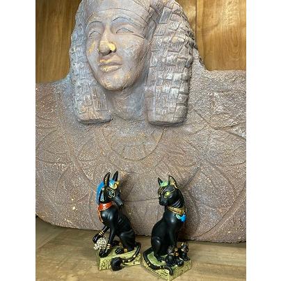 エジプト神話 バステト神 デフォルメ 置物 古代エジプト エジプト神話 バステト神 デフォルメ 置物 古代エジプト