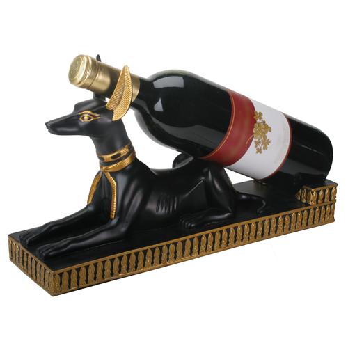 アヌビス神 Anubis 像 フィギュア ボトルホルダー エジプシャン 置物