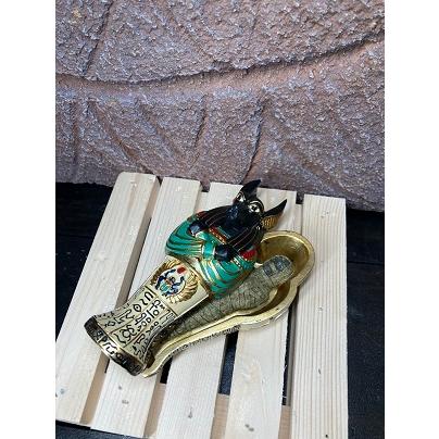 アヌビス 神 ANUBIS ミイラが収められて石棺 エジプシャン 置物