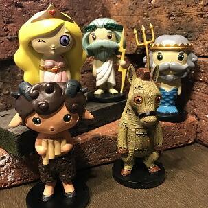 デフォルメ ポセイドン ギリシャ神話の世界 YTC8753 : Foursometoys