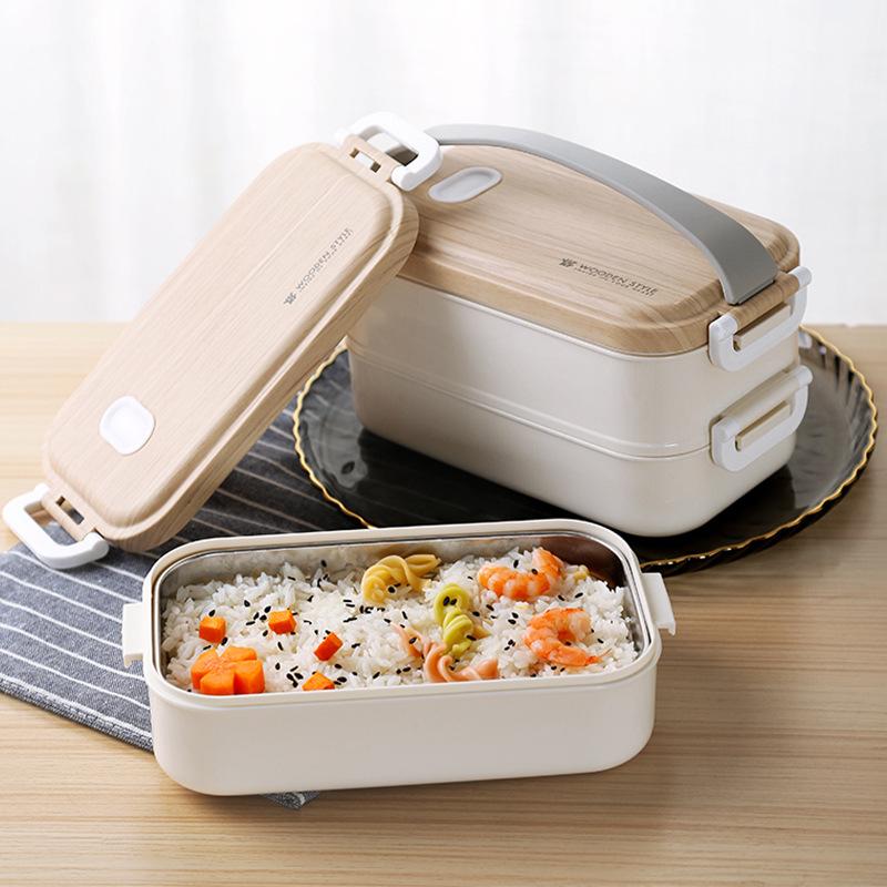 弁当箱 1600ml 大容量 二段 お弁当箱 ランチボックス べんとう箱 女性 男性 高校生 通勤 漏れ防止 おしゃれ 軽量 Wcxbdh 05 フォーストア 通販 Yahoo ショッピング