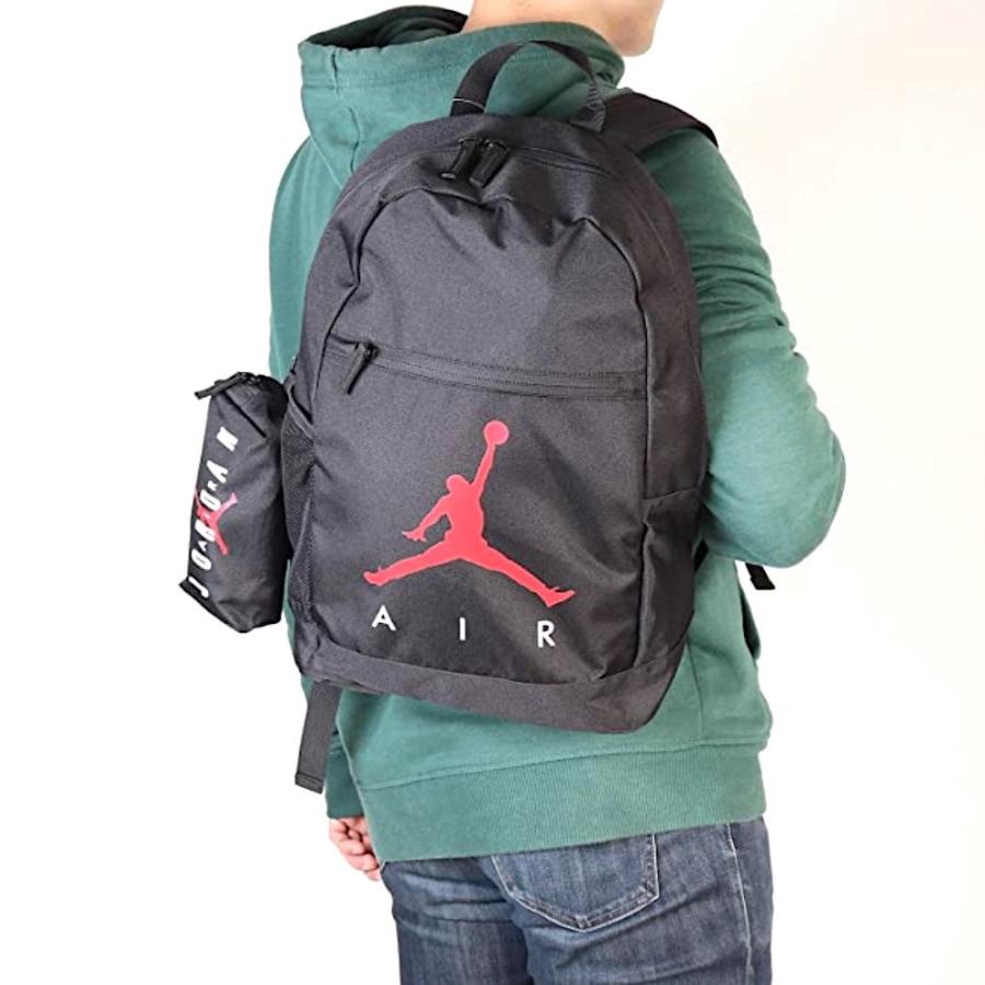 ナイキ ジョーダン リュック バックパック Nike Jordan Backpack Jumpman ジャンプマン ブラック 黒 通学 部活 [並行輸入品]｜fourwill｜06