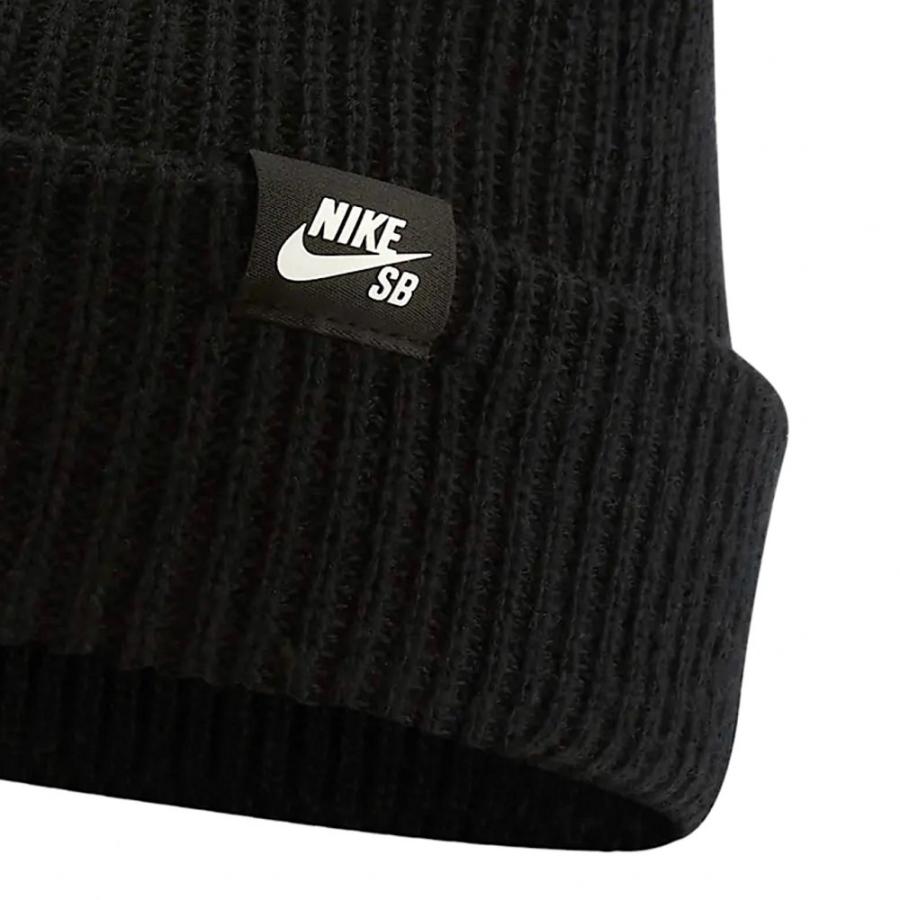 Nike SB ブラック ニット帽 新品未使用]NIKE SB ビーニー ニット帽 ブラック - メルカリ