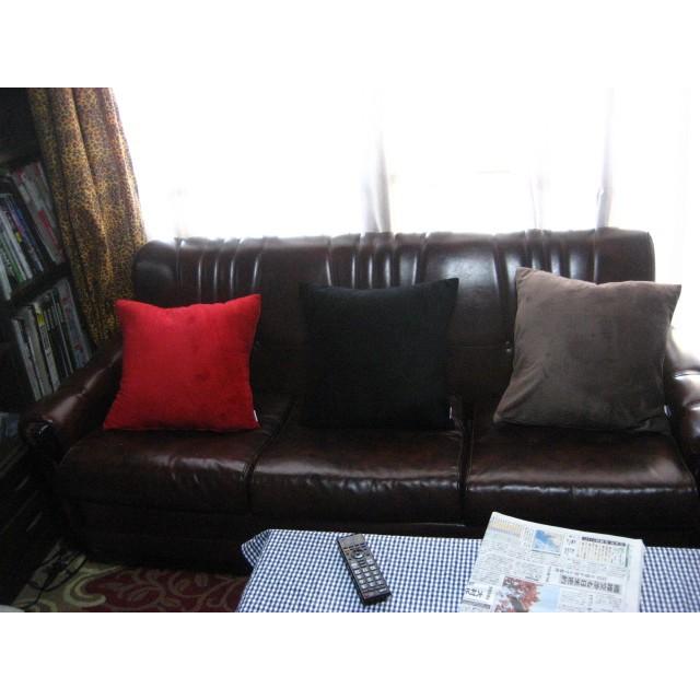 背当てクッションカバー４５角(マイクロシールボア無地)日本製、４５×４５cm、背もたれ、北欧、国産、業務用、四角、ソファー、高級感、モダン、おしゃれ |  | 01