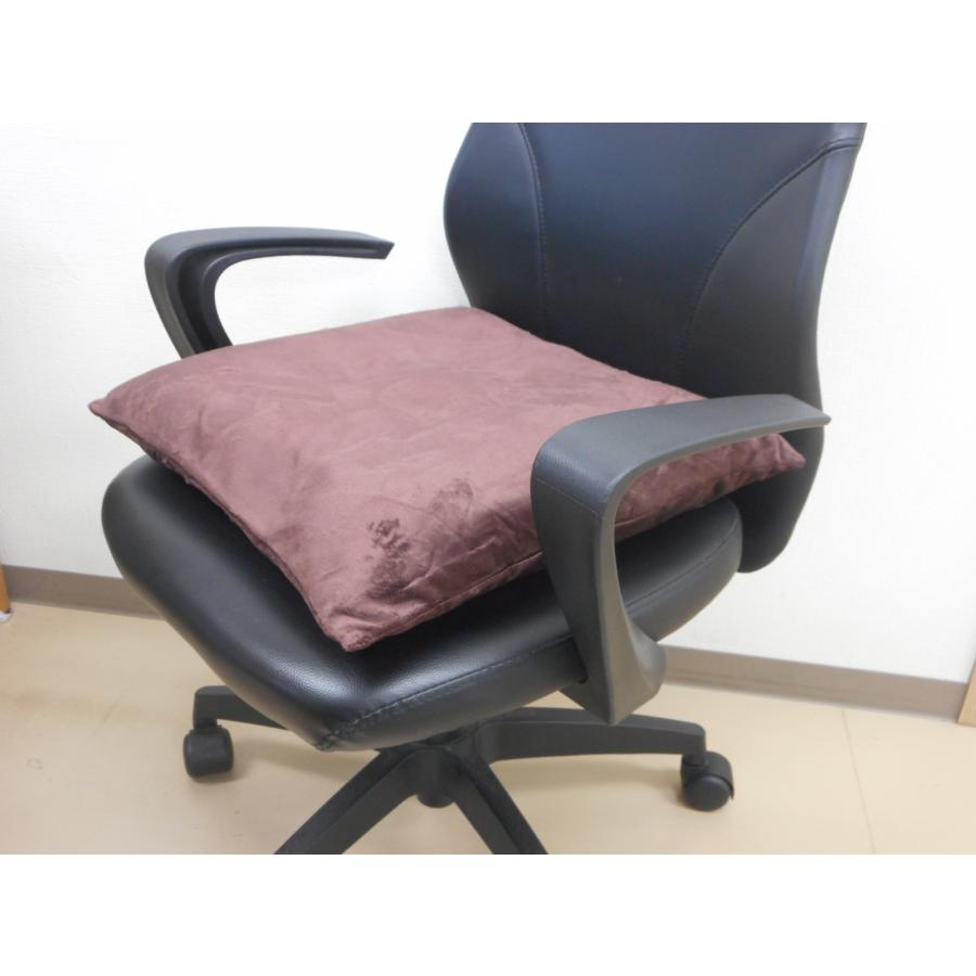 背当てクッションカバー４５角(マイクロシールボア無地)日本製、４５×４５cm、背もたれ、北欧、国産、業務用、四角、ソファー、高級感、モダン、おしゃれ |  | 03