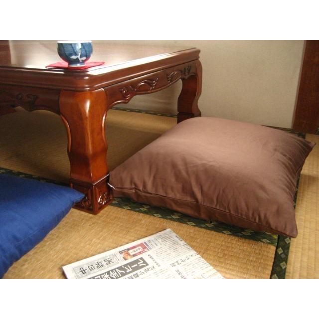 シートクッション４５角(カツラギ柄無地)ヌードクッション付き【圧縮してません】肉厚、日本製、北欧、いす用、車用、座椅子、四角、洗える、おしゃれ、ソファー |  | 03