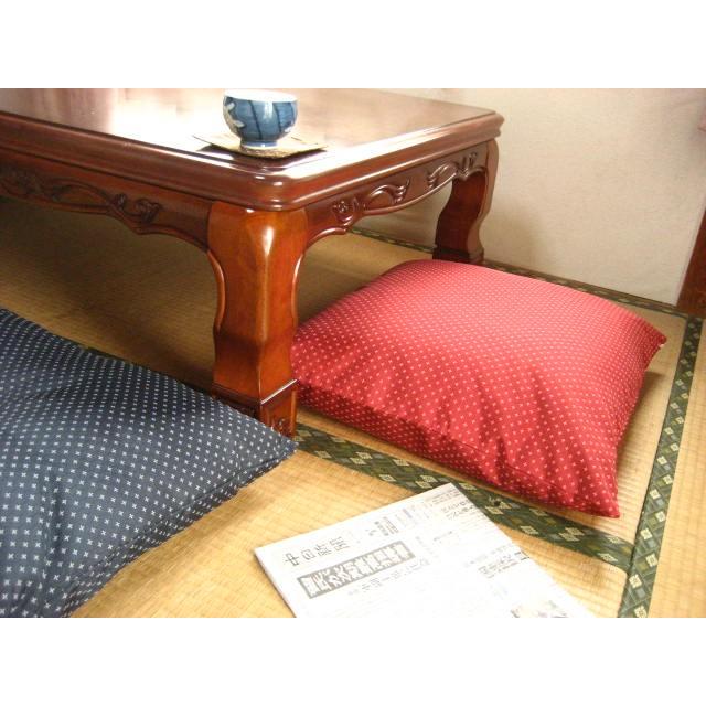 座布団カバー59×63cm八端判サイズ(刺子織り柄)【撥水加工】日本