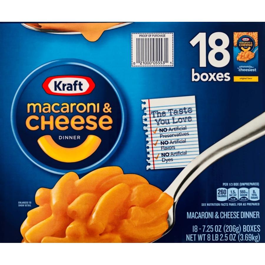 コストコで人気 売れてます マカロニチーズ 1箱 18個入り クラフト kraft グラタン マカロニ KRAFT costco コストコ