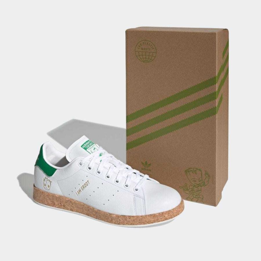 アディダス スタンスミス マーベル グルート GZ3099 adidas Stan Smith スニーカー コラボ 限定 MARVEL ホワイト  グリーン 23cm 24cm :y022062901:fox4storeヤフー店 - 通販 - Yahoo!ショッピング