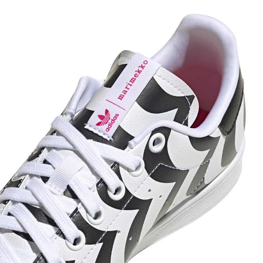 25.5cm adidas MARIMEKKO STAN SMITH W アディダス マリメッコ スタンスミス W CORE BLACK/TEAM  REAL MAGENTA/FTWR WHITE h05757