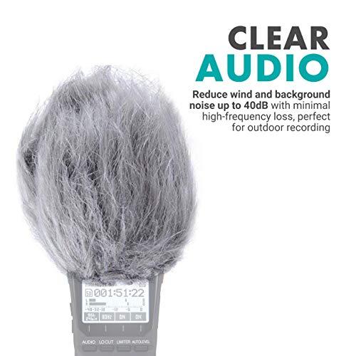 ズームH 1 n、H 2 n、H 4 n、H 5、H 6、DR-40 X、DR-05 X、DR-07 X、DR-22 WL、DR 100 MKIII用マイクグリップ・ショックマウント・デッドキャットウィンドス DR ズームH WL MKIII用マイクグリップ ショックマウント