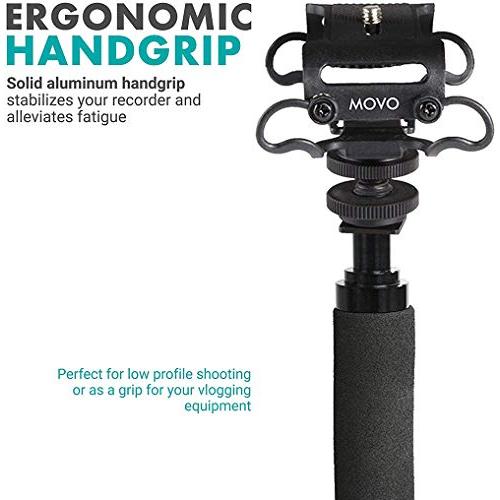 ズームH 1 n、H 2 n、H 4 n、H 5、H 6、DR-40 X、DR-05 X、DR-07 X、DR-22 WL、DR 100 MKIII用マイクグリップ・ショックマウント・デッドキャットウィンドス DR ズームH WL MKIII用マイクグリップ ショックマウント