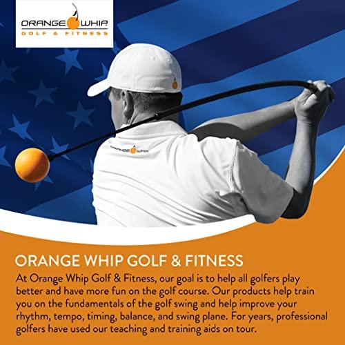 ソースコード Orange Whip Golf Swing Trainer Aid-リズム・柔軟性・バランス・テンポ・強度アップ用-フルサイズ47インチ*アメリカ製*