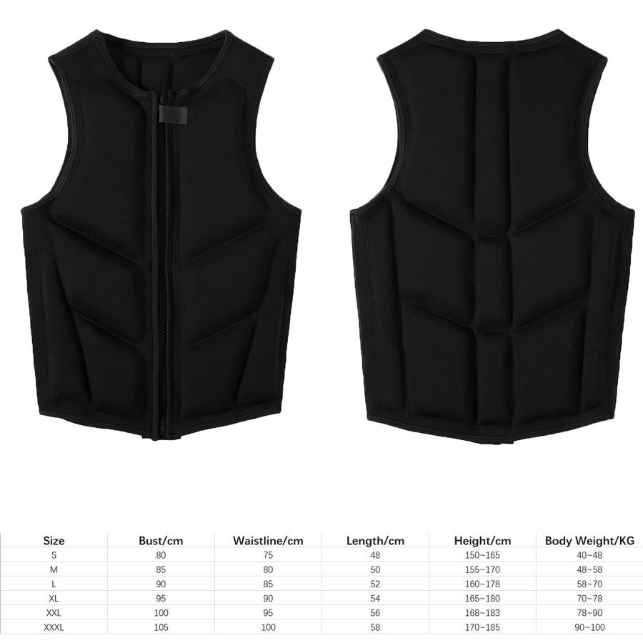 タイト浮力ベストタイトフィッシングベストネオプレン浮力ベスト水上スポーツ用具スイミング、ラフティング、サーフィン、ダイビング、モーターボート、S タイト浮力ベストタイトフィッシングベストネオプレン浮力ベスト水上スポーツ用具スイミング ラフティング サーフィン ダイビング モーターボート