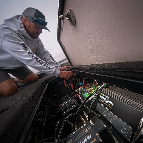 【希少】 Minn Kota 1834602 MK-460 PCL Precision車載マリンチャージャー4バンク×15アンペア 【2120144021】(74612円)