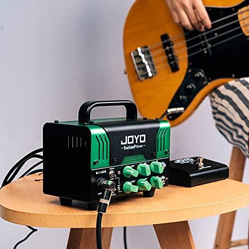 JOYO Bass Mini Amp Head 50 W BanTamp Badass Tube Amplifierプリアンプハイブリッド