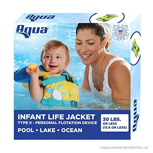 Aqua LEISURE Aqua US Coast Guard認定、Type II Infant Life Jacket快適なフレックス