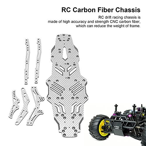 RCカーシャーシ、カーボンファイバーRCカーボトムシャーシプレートRCドリフトレーシングシャーシRCカーアップグレードアクセサリーMST RMX2.0S 1:10リモート RMX2 0S RCカーシャーシ カーボンファイバーRCカーボトムシャーシプレートRCドリフトレーシングシャーシRCカーアップグレードアクセサリーMST