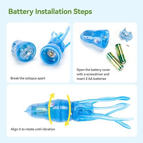 子供向け潜水プール玩具、電動タコプール潜水魚、魚雷サマートイ、水泳を学ぶ水泳トレーニングプールゲーム、子供と大人向けイカ水中ダイブプール湖玩具 (8 子供向け潜水プール玩具 電動タコプール潜水魚 魚雷サマートイ 水泳を学ぶ水泳トレーニングプールゲーム 子供と大人向けイカ水中ダイブプール湖玩具