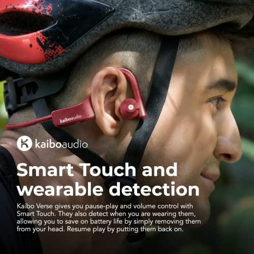 K KAIBOAUDIOカイボVerse-骨伝導ヘッドフォン-マルチポイントペアリング-オープンイヤーブルートゥースイヤホン-耐水性-USB-C急速充電-スマートタッチコント KAIBOAUDIOカイボVerse 骨伝導ヘッドフォン マルチポイントペアリング オープンイヤーブルートゥースイヤホン 耐水性 USB C急速充電
