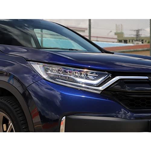 オファー Kadore for Honda CR-V CRV 2020 2021 2022 Chromeヘッドライトセンターグリルストリップカバートリム2枚組