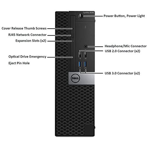 アウトレット取扱店 Dell OptiPlex 3040改造デスクトップコンピュータスモールフォームファクタPC、i 7 6700、16 GB RAM 512 GB SSD、AC 8260内蔵WiFi、HDMIデュアルモニタ対応