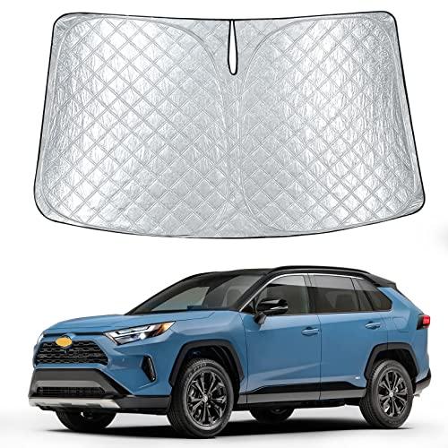 Sze Windshield Sun Shade for Toyota RAV 4 2019 2020 2021 2022 2023