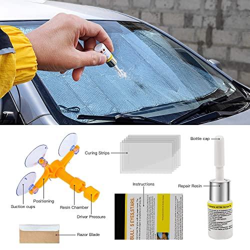 FILBA Windshield Repair Kit Car Crack Glass Kit樹脂オート風防用/Cracks/Chip