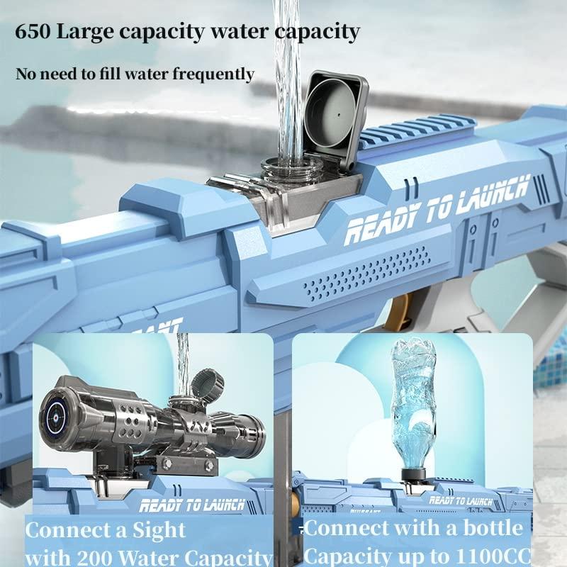 JCWHオートフィル水鉄砲、電池式ウォーターブラスター、電動水鉄砲、大容量長距離強力&PWater Toys Beach Sand Outdoor Swimming Pool用の強力な JCWHオートフィル水鉄砲 電池式ウォーターブラスター 電動水鉄砲 大容量長距離強力&PWater Toys Beach Sand Outdoor Swimming Pool用の強力な