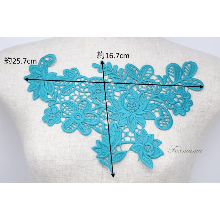 レジンヘアゴム トライアングル ミモザ ネモフィラ 大ぶりブルー