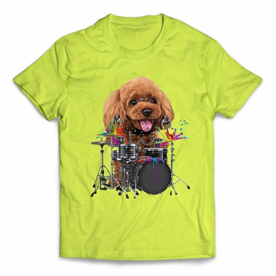 ドラム をたたく プードル いぬ 犬 キッズ 半袖 Tシャツ By Fox Republic Kids Ss Dog3 Fox Republic 通販 Yahoo ショッピング