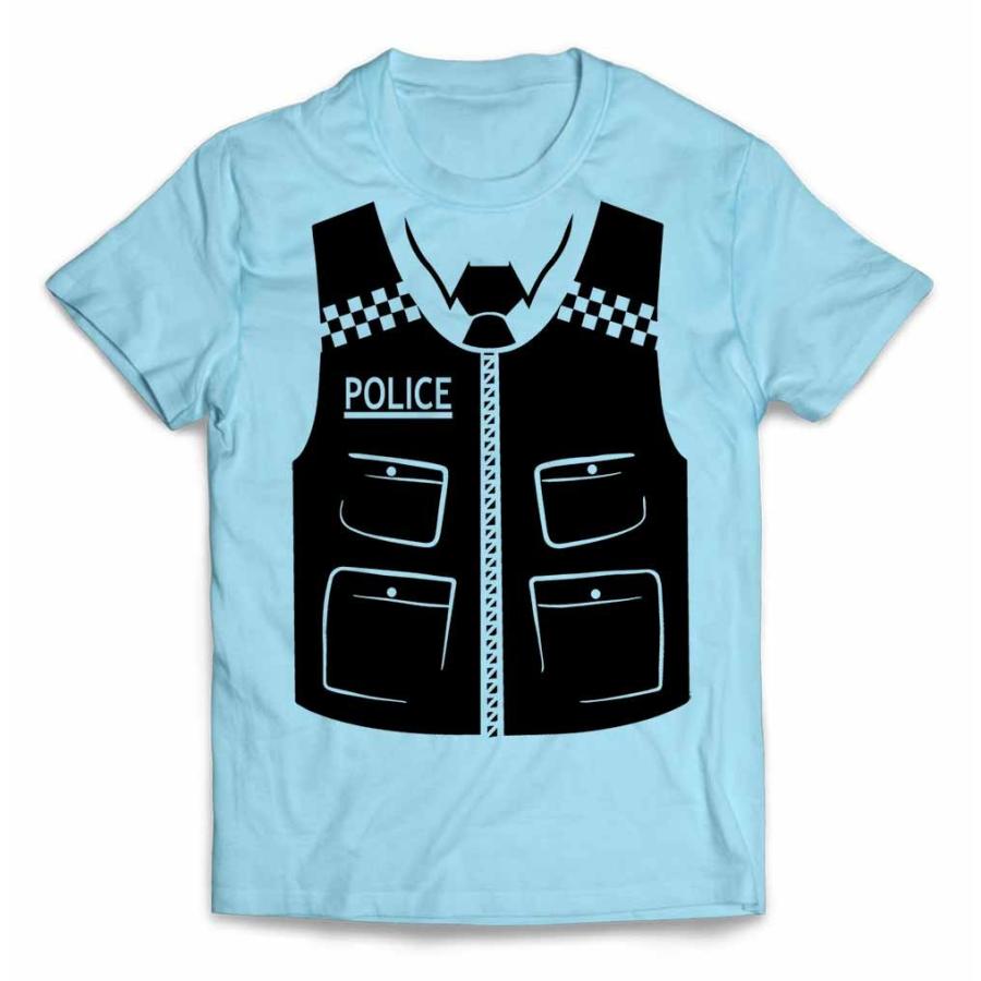 キッズ Tシャツ 半袖 警察官 アメリカ だまし絵 コスチューム by Fox