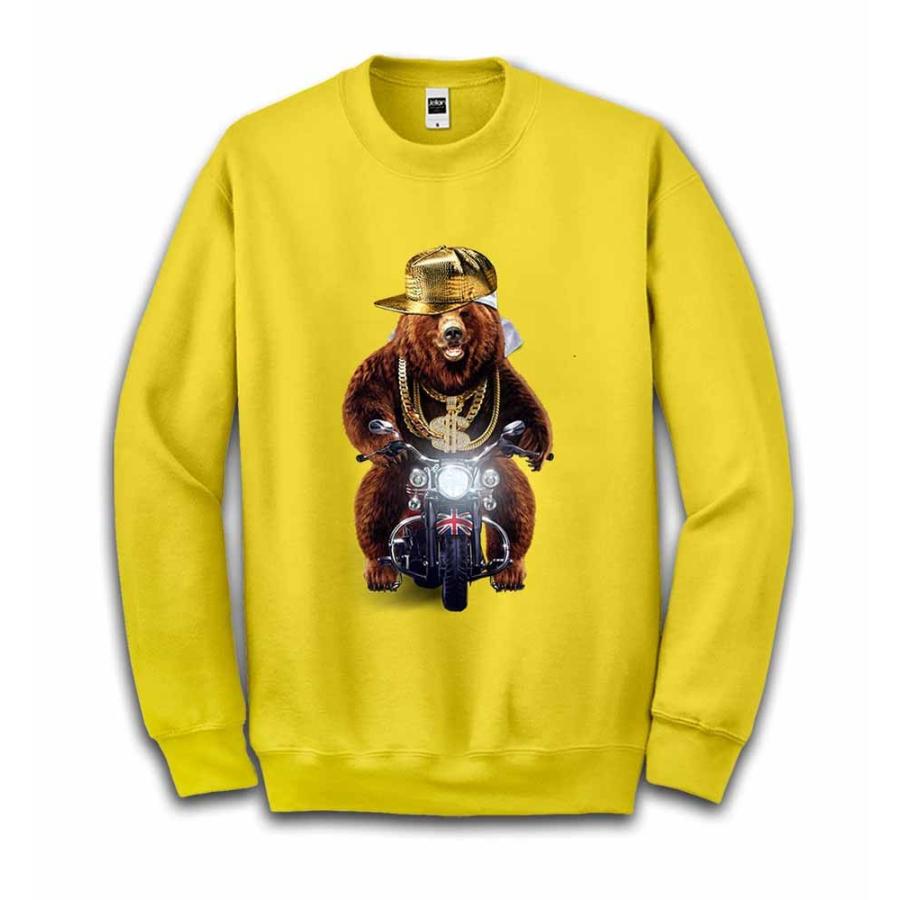 グリズリーベア クマ 熊 ラッパー ヒップホイップ キッズ スウェット スエット トレーナー Kids Sweat Bear49 Fox Republic 通販 Yahoo ショッピング