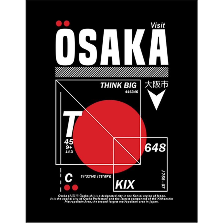【OSAKA・JAPAN・大阪・日本】ポストカード｜foxrepublic｜02