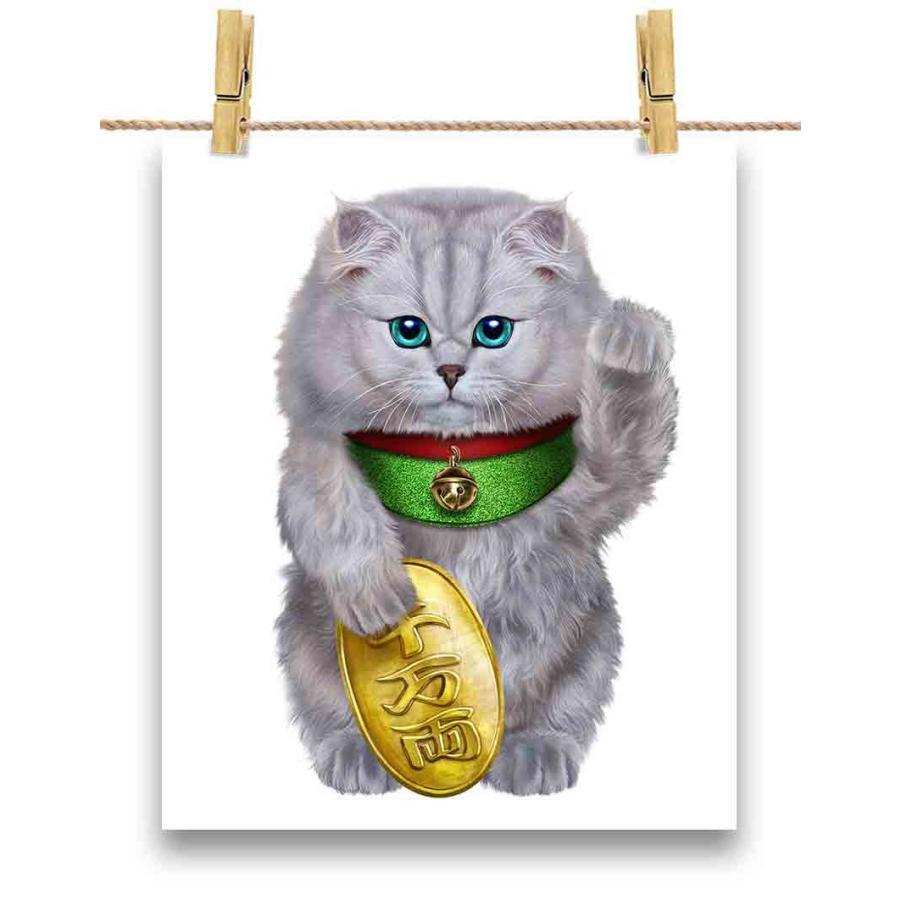 まねきねこ様御依頼カード VP-31：バラエティポストカード 和風 まねきねこ〔OZ