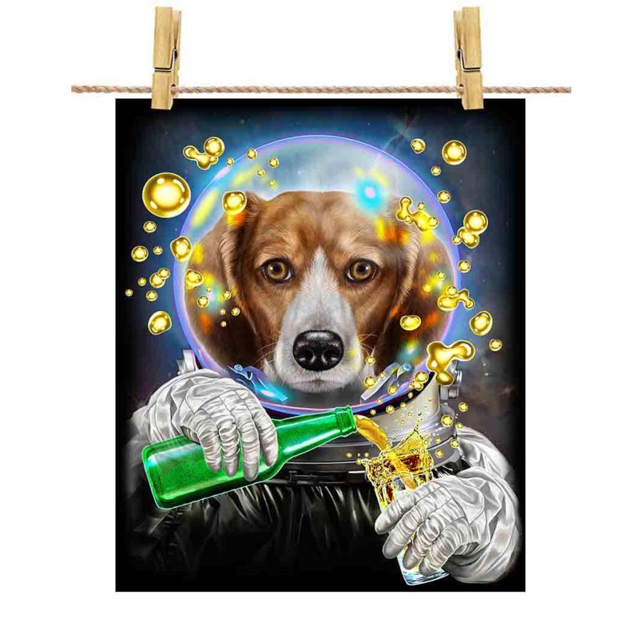 ポストカード ベーグル 犬 いぬ 黒 宇宙 飛行士 銀河系 ジュース 探検 By Fox Republic Postcard Dog Bgl 41 Fox Republic 通販 Yahoo ショッピング