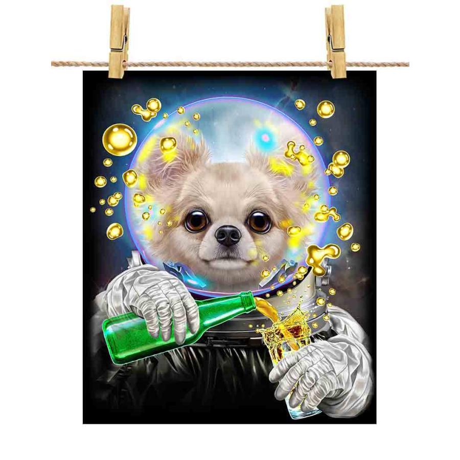 ポストカード チワワ 犬 いぬ 黒 宇宙 飛行士 銀河系 ジュース 探検 By Fox Republic Postcard Dog Chi 42 Fox Republic 通販 Yahoo ショッピング